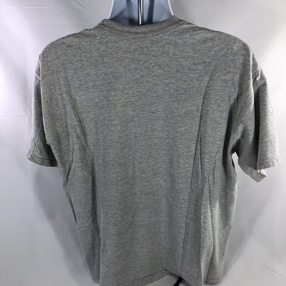 Vintage Nike T Shirt Gray Tag Embroidered Short Sleeve Y2K 2000s XL Fits Smaller - Picture 6 of 9